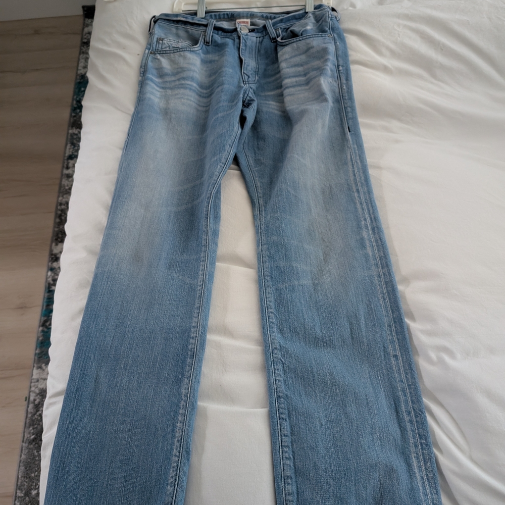 True Religion Men's Relaxed Jeans - Light Blue